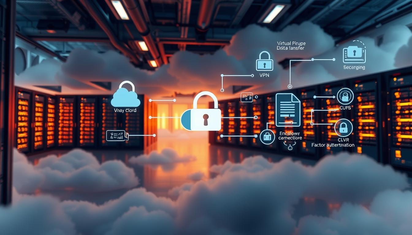 Secure file transfer methods for cloud servers